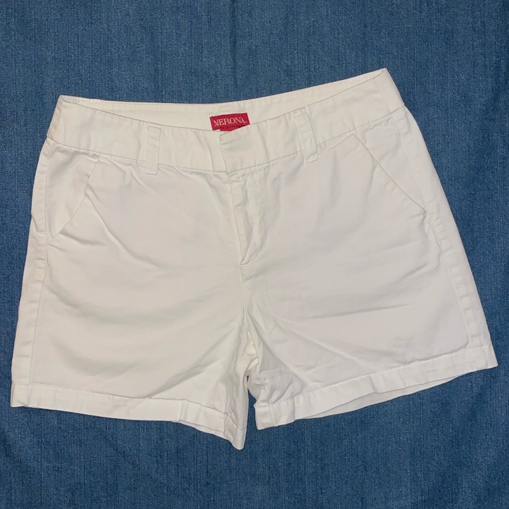 white dress shorts 8